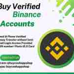 Buy Verified Binance Accounts